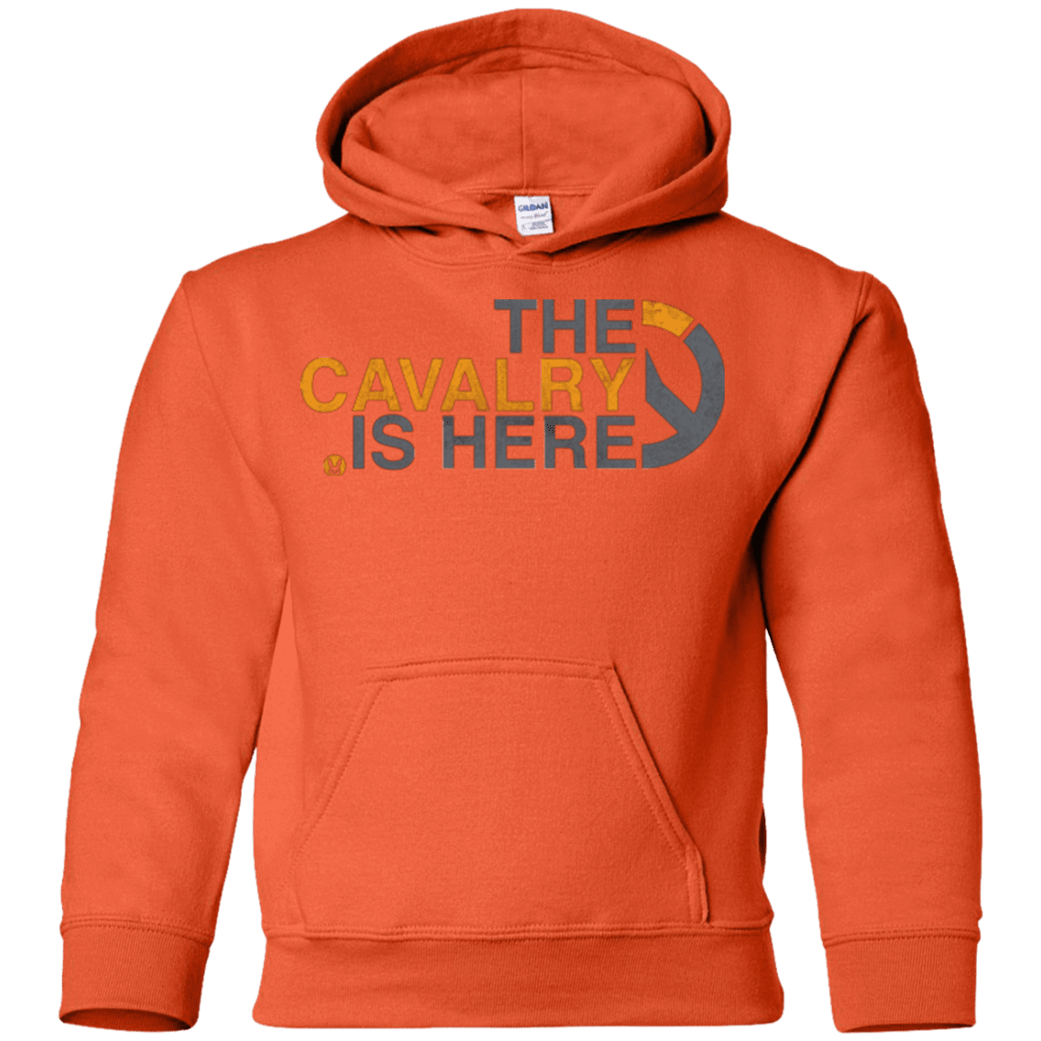 Sweatshirts Orange / YS Cavalry full Youth Hoodie