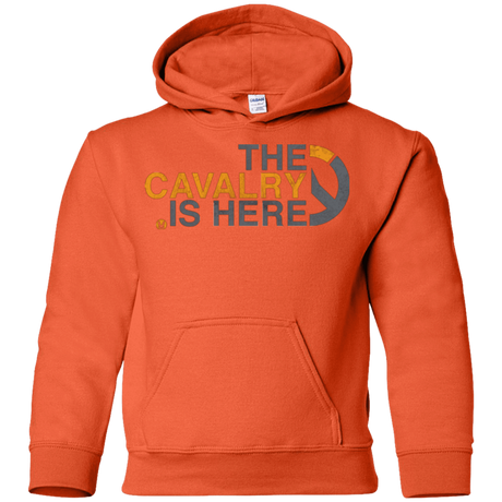 Sweatshirts Orange / YS Cavalry full Youth Hoodie
