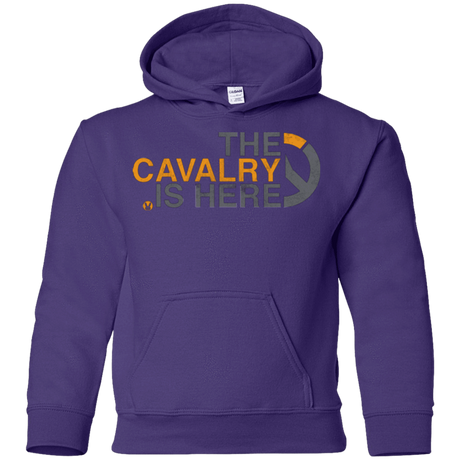 Sweatshirts Purple / YS Cavalry full Youth Hoodie
