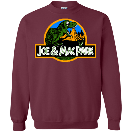 Sweatshirts Maroon / Small Caveman park Crewneck Sweatshirt