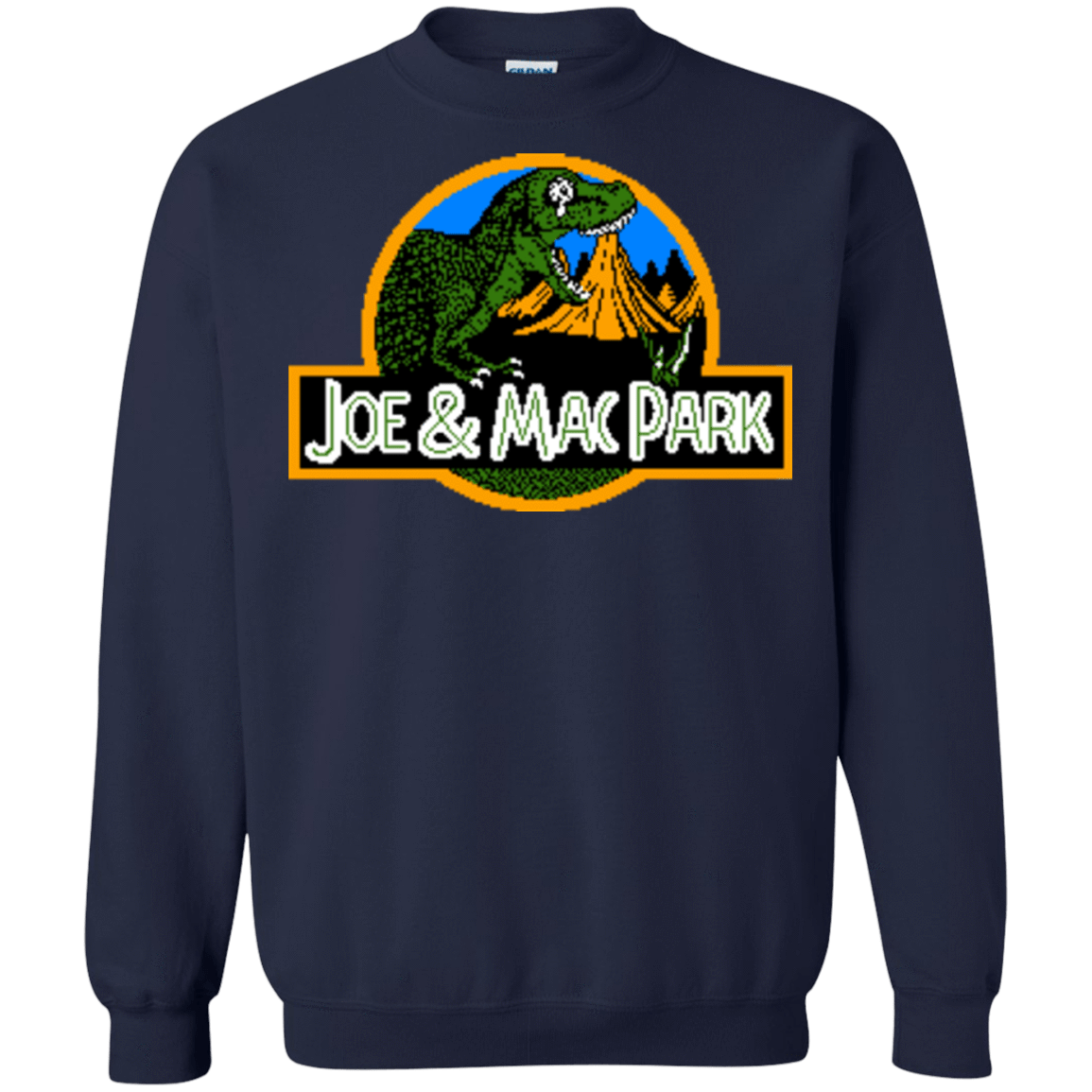 Sweatshirts Navy / Small Caveman park Crewneck Sweatshirt