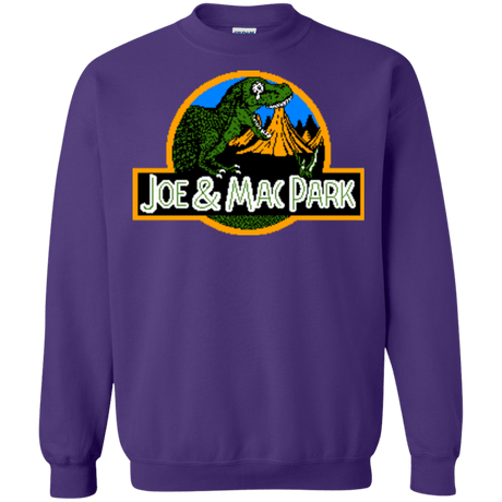 Sweatshirts Purple / Small Caveman park Crewneck Sweatshirt
