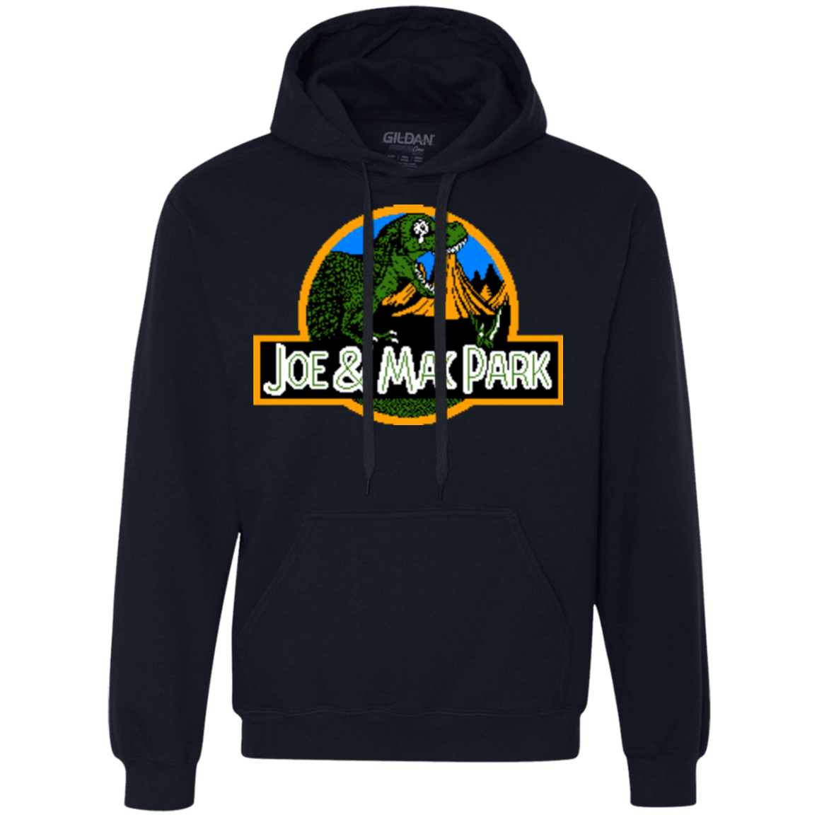 Sweatshirts Navy / Small Caveman park Premium Fleece Hoodie