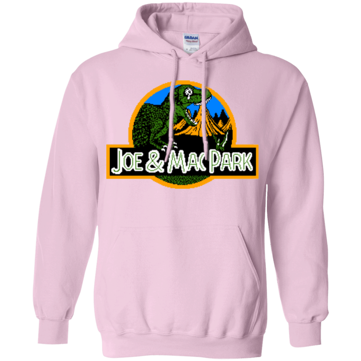 Sweatshirts Light Pink / Small Caveman park Pullover Hoodie