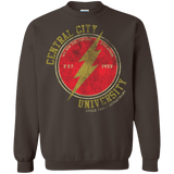 Sweatshirts Dark Chocolate / Small Central City U Crewneck Sweatshirt