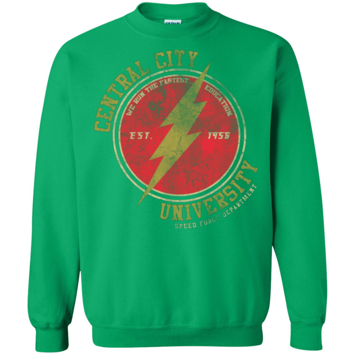 Sweatshirts Irish Green / Small Central City U Crewneck Sweatshirt
