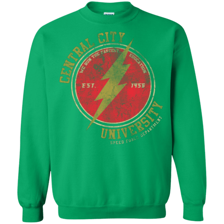 Sweatshirts Irish Green / Small Central City U Crewneck Sweatshirt