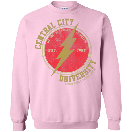 Sweatshirts Light Pink / Small Central City U Crewneck Sweatshirt