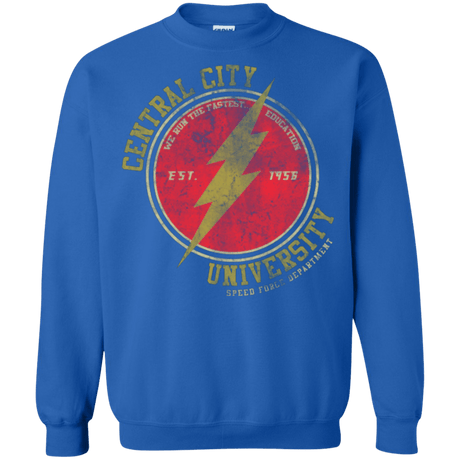 Sweatshirts Royal / Small Central City U Crewneck Sweatshirt