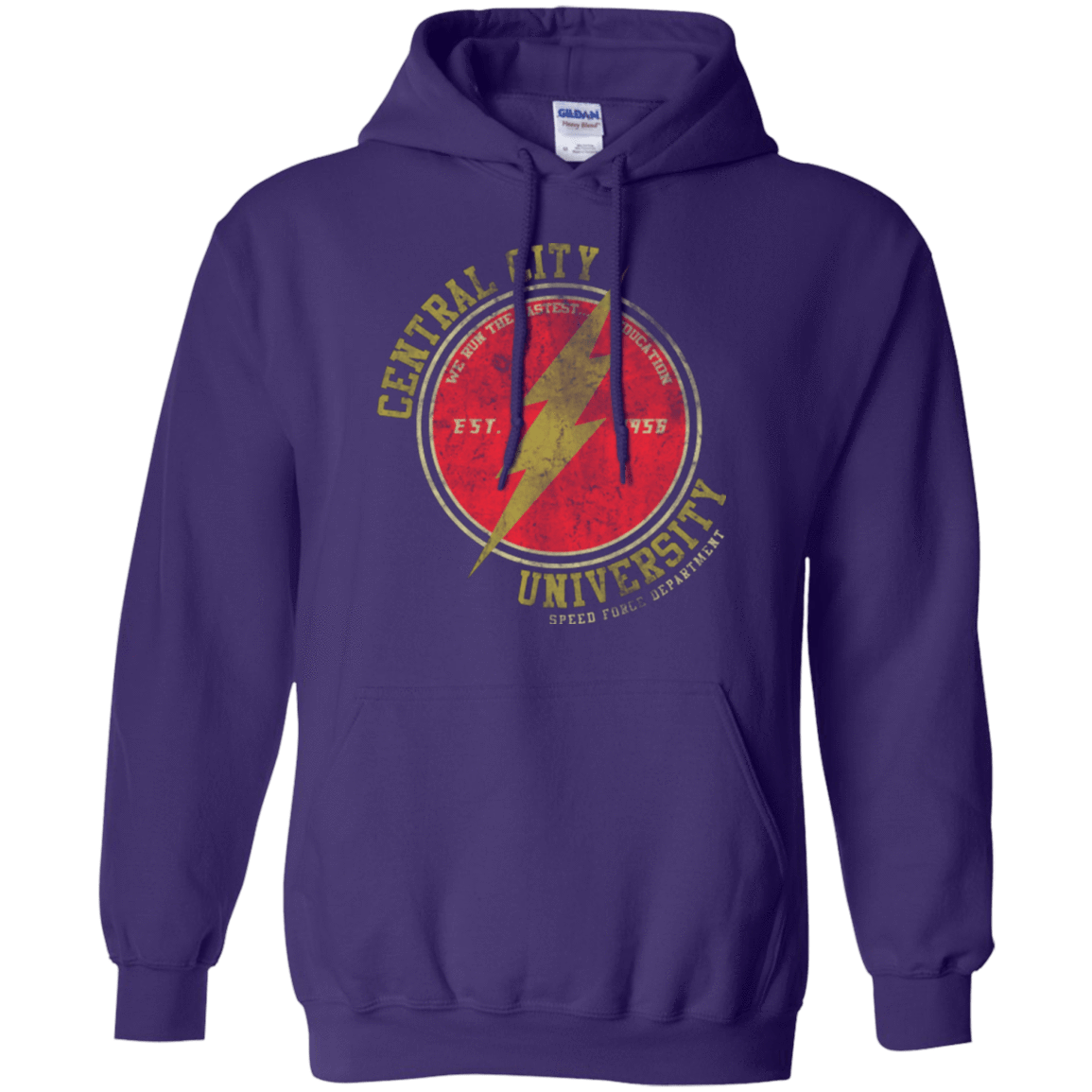 Sweatshirts Purple / Small Central City U Pullover Hoodie