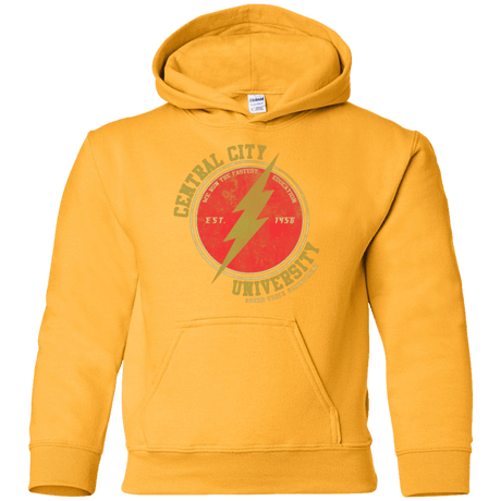 Sweatshirts Gold / YS Central City U Youth Hoodie