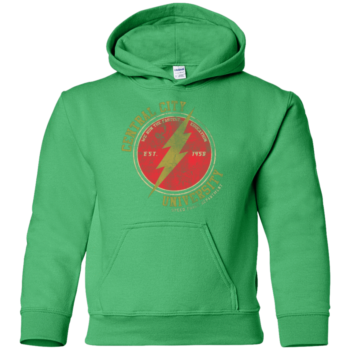 Sweatshirts Irish Green / YS Central City U Youth Hoodie