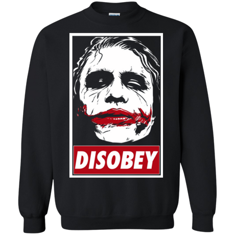 Sweatshirts Black / Small Chaos and Disobey Crewneck Sweatshirt