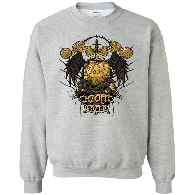 Sweatshirts Sport Grey / Small CHAOTIC EVIL Crewneck Sweatshirt