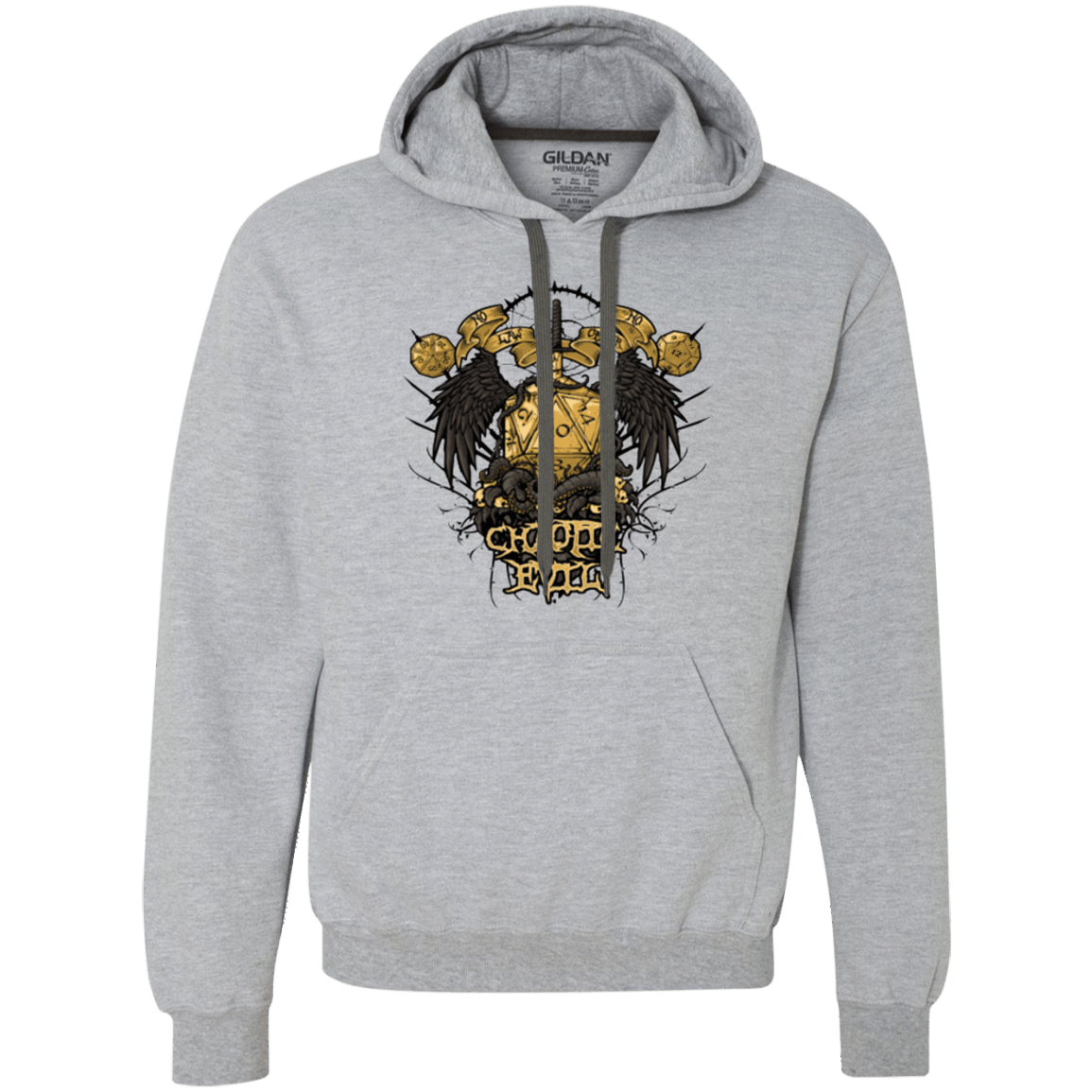Sweatshirts Sport Grey / Small CHAOTIC EVIL Premium Fleece Hoodie
