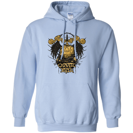 Sweatshirts Light Blue / Small CHAOTIC EVIL Pullover Hoodie