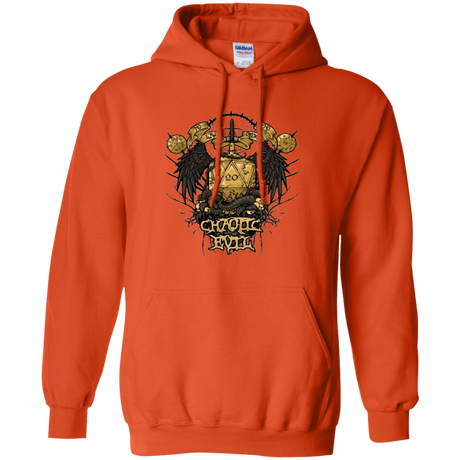 Sweatshirts Orange / Small CHAOTIC EVIL Pullover Hoodie