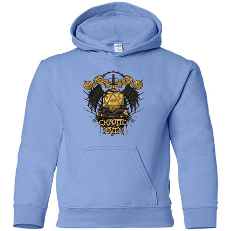Sweatshirts Carolina Blue / YS CHAOTIC EVIL Youth Hoodie