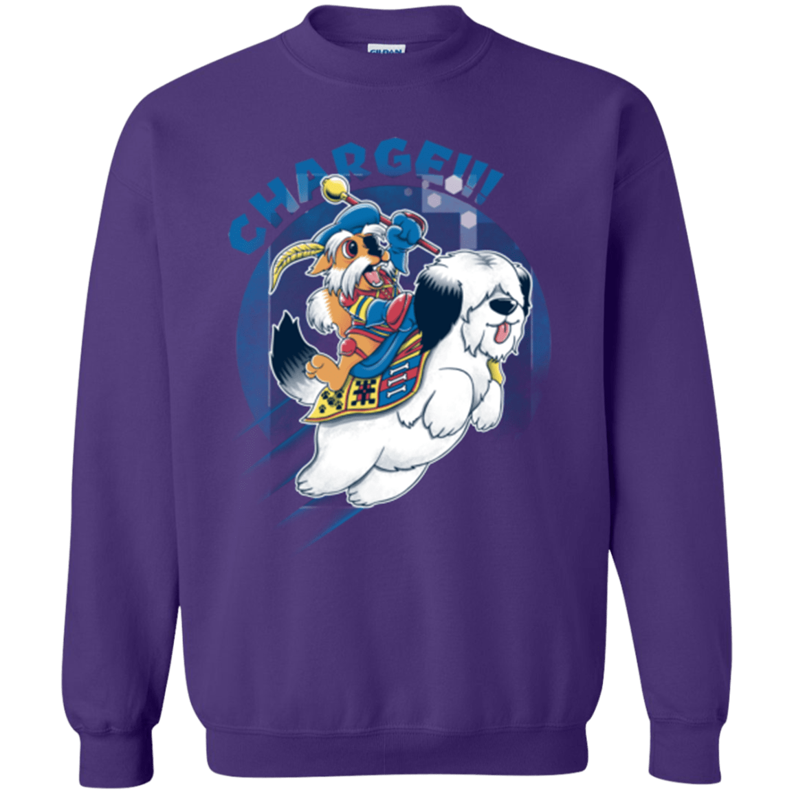 Sweatshirts Purple / Small Charge Crewneck Sweatshirt