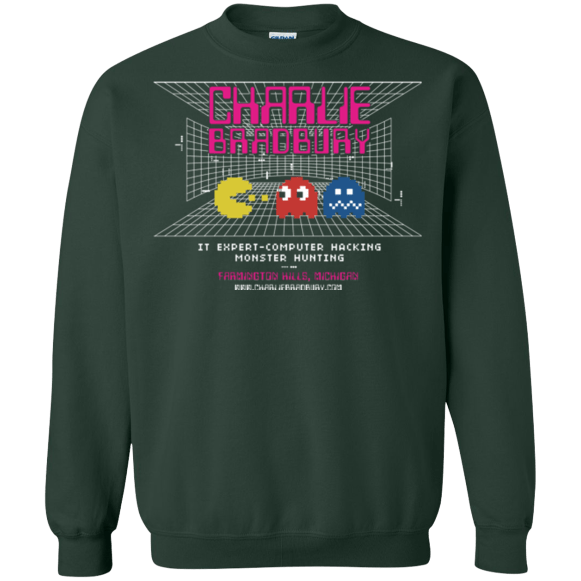 Sweatshirts Forest Green / Small Charlie Bradbury IT Crewneck Sweatshirt