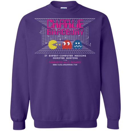 Sweatshirts Purple / Small Charlie Bradbury IT Crewneck Sweatshirt
