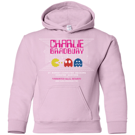 Sweatshirts Light Pink / YS Charlie Bradbury IT Youth Hoodie