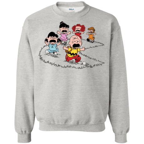 Sweatshirts Ash / Small Charlie Pac Man Crewneck Sweatshirt