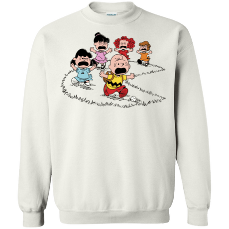 Sweatshirts White / Small Charlie Pac Man Crewneck Sweatshirt