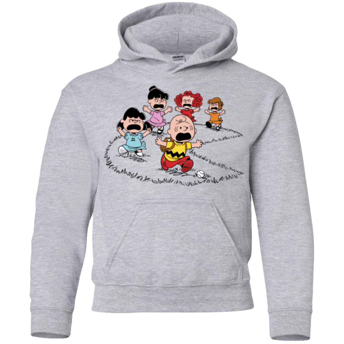 Sweatshirts Sport Grey / YS Charlie Pac Man Youth Hoodie