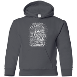 Sweatshirts Charcoal / YS Charming Moto Rally Youth Hoodie