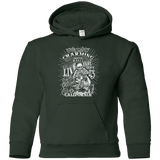 Sweatshirts Forest Green / YS Charming Moto Rally Youth Hoodie