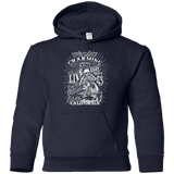 Sweatshirts Navy / YS Charming Moto Rally Youth Hoodie