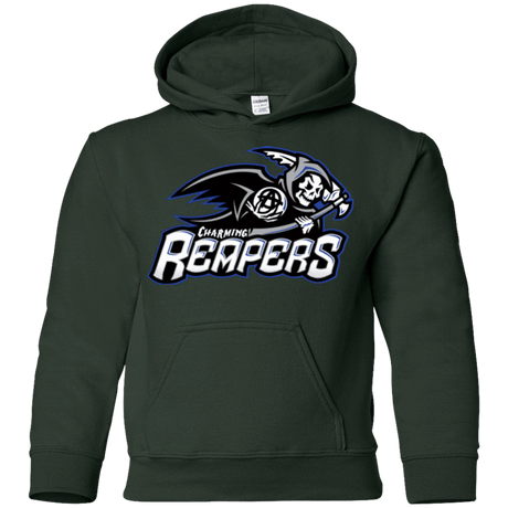 Sweatshirts Forest Green / YS Charming Reapers Youth Hoodie