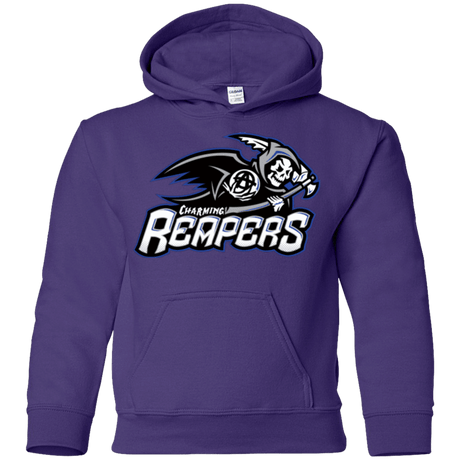 Sweatshirts Purple / YS Charming Reapers Youth Hoodie