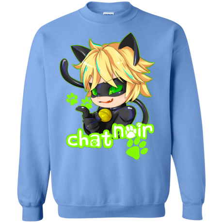 Sweatshirts Carolina Blue / Small Chat Noir Crewneck Sweatshirt