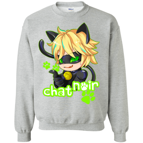 Sweatshirts Sport Grey / Small Chat Noir Crewneck Sweatshirt