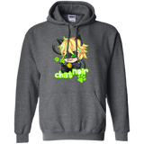 Sweatshirts Dark Heather / Small Chat Noir Pullover Hoodie