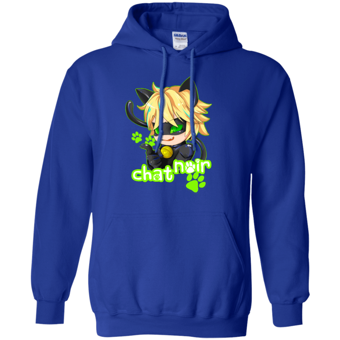 Sweatshirts Royal / Small Chat Noir Pullover Hoodie