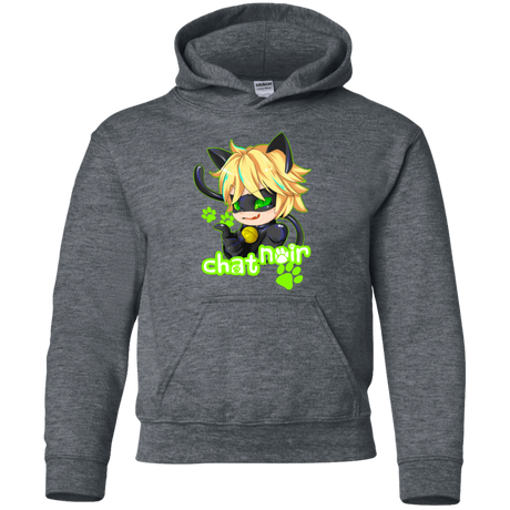 Sweatshirts Dark Heather / YS Chat Noir Youth Hoodie