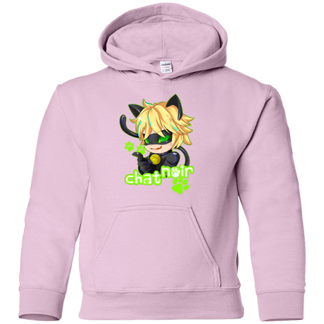 Sweatshirts Light Pink / YS Chat Noir Youth Hoodie
