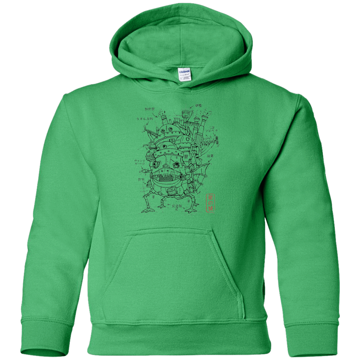 Sweatshirts Irish Green / YS Chateau Youth Hoodie