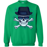 Sweatshirts Irish Green / Small Chemical head Crewneck Sweatshirt