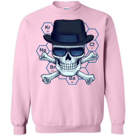 Sweatshirts Light Pink / Small Chemical head Crewneck Sweatshirt