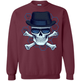 Sweatshirts Maroon / Small Chemical head Crewneck Sweatshirt