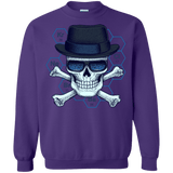 Sweatshirts Purple / Small Chemical head Crewneck Sweatshirt