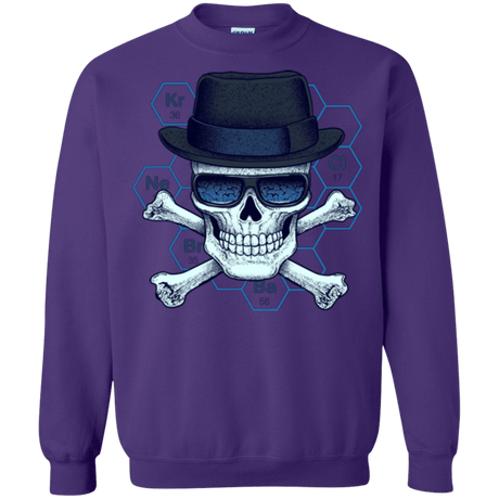 Sweatshirts Purple / Small Chemical head Crewneck Sweatshirt