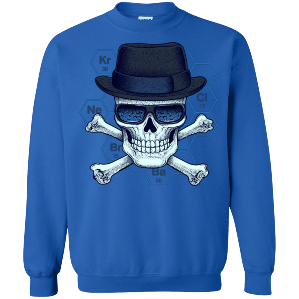 Sweatshirts Royal / Small Chemical head Crewneck Sweatshirt