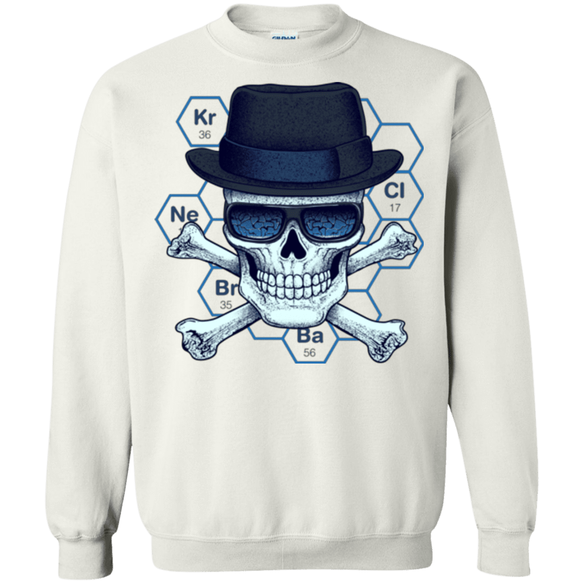 Sweatshirts White / Small Chemical head Crewneck Sweatshirt