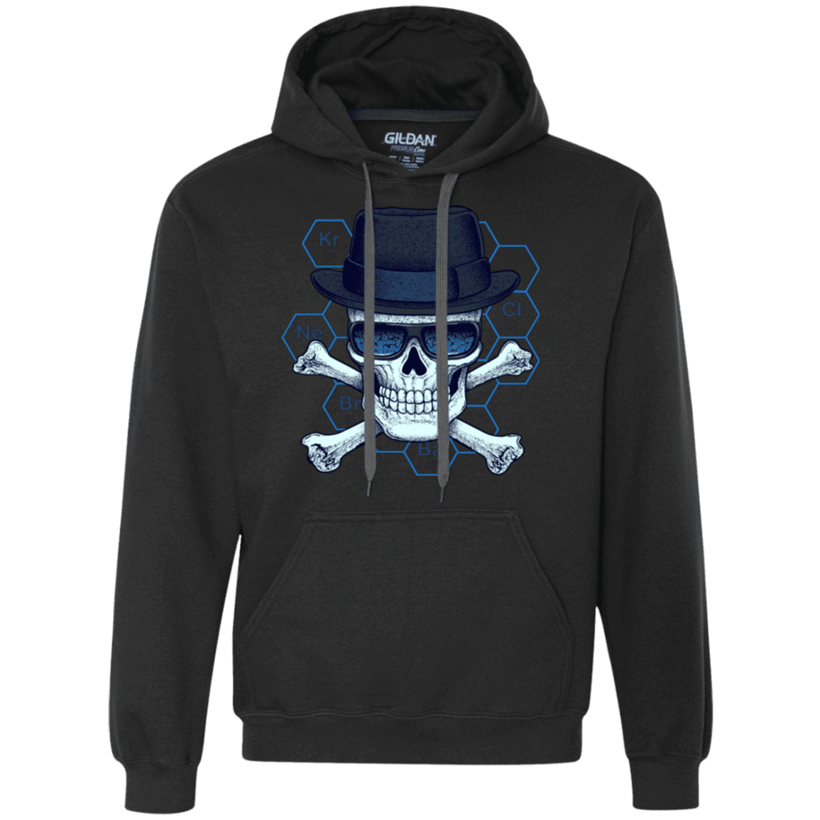 Sweatshirts Black / Small Chemical head Premium Fleece Hoodie