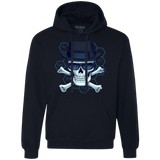 Sweatshirts Navy / Small Chemical head Premium Fleece Hoodie